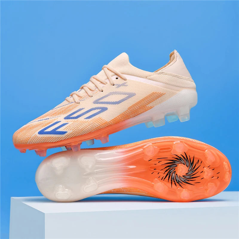 Chaussures de Football qztzx T29 – Crampons FG/TF, Légères & Respirantes, Homme/Mixte