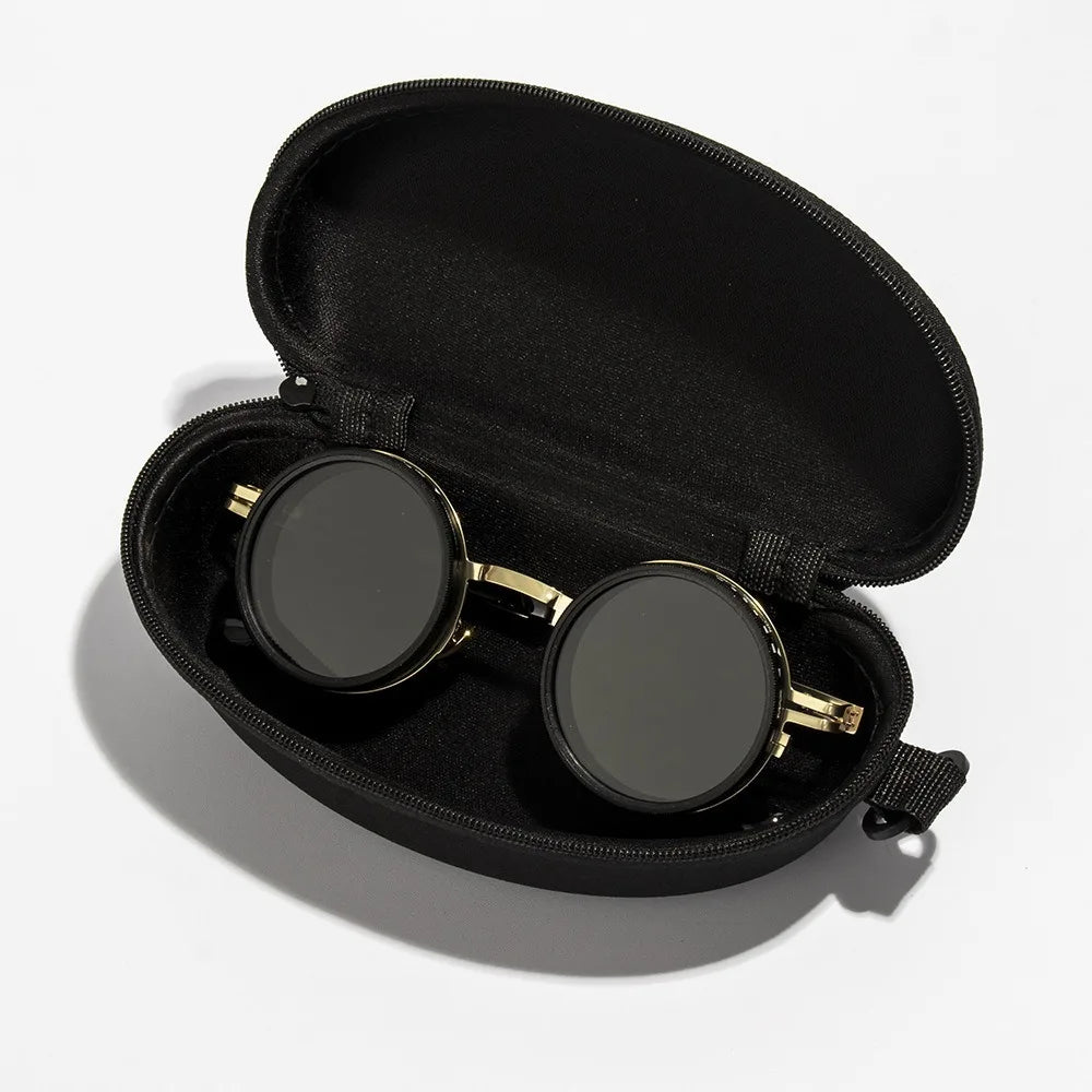 Lunettes de Soleil Polarisées Filtre ND2-400 Réglable 9 Niveaux – UV400, Pêche & Conduite