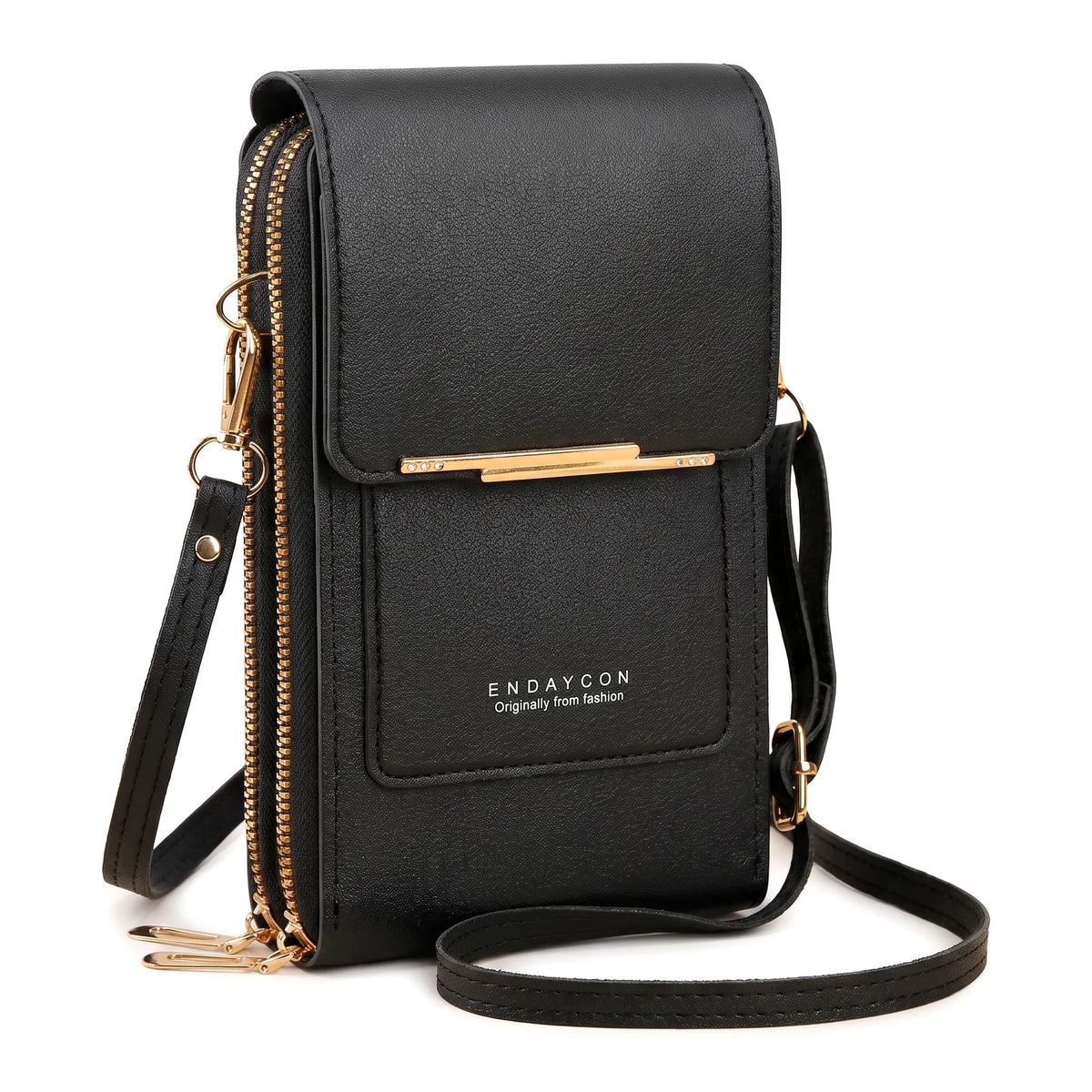 Sac Téléphone Bandoulière Anti-RFID Pomelo Best – Cuir PU, Écran Tactile, 4 Coloris
