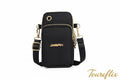 Mobile Phone Crossbody Bags for Women Shoulder Bag Fashion Cell Phone Pouch With Headphone Plug 3 Layer Wallet