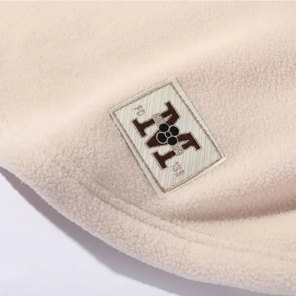 Bonnet polaire unisexe avec cache-cou et protection des oreilles
