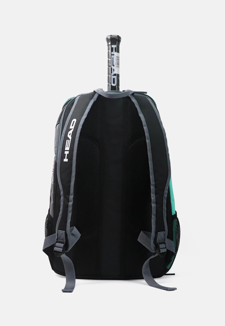 HEAD Tour Team Series 25L Tennis Racket Bags for Men Women Original Comfortable Backpack With Shoe Storage 2 Rackets