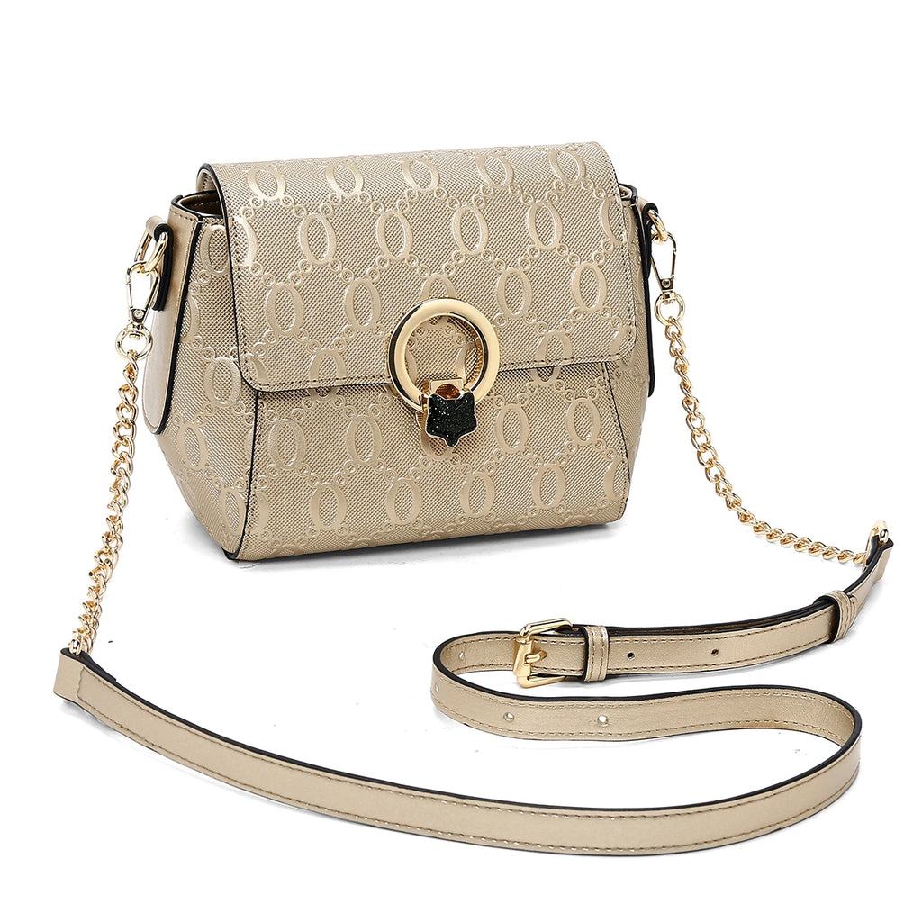 FOXER Luxury Brand Women's Shoulder Bag Cowhide Leather Gold Elegant Female Flap Bag 2026 Fashion Lady Crossbody Bag Purse