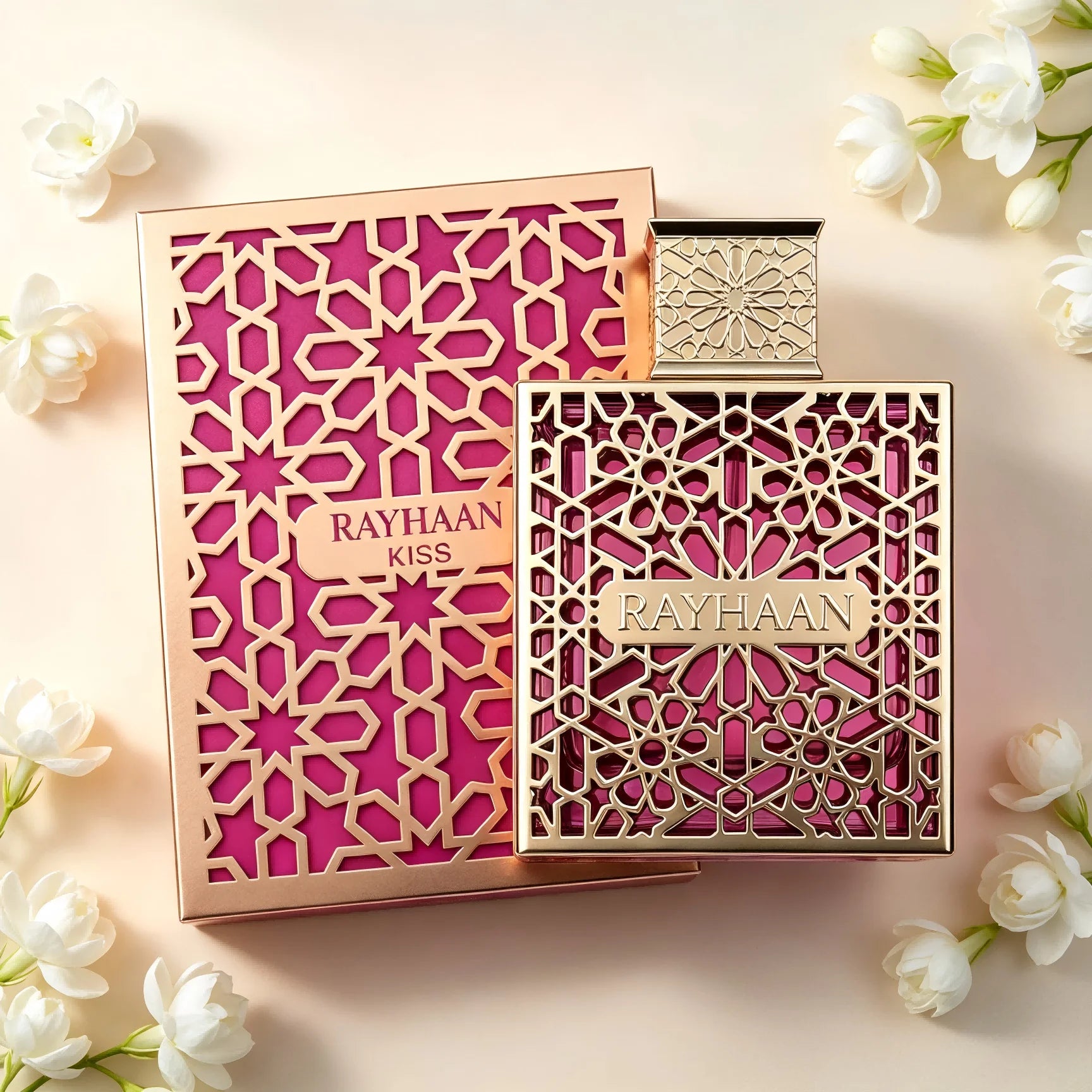 Rayhaan Kiss – Eau de Parfum 100 ml | Baies Douces & Vanille | Femme