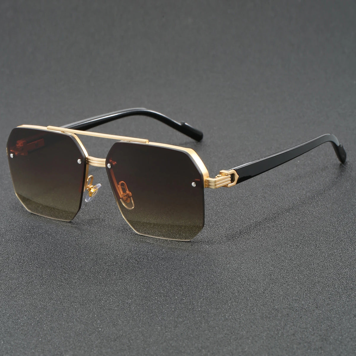 Lunettes de soleil rectangulaires homme ALCHITINO – Anti-reflets