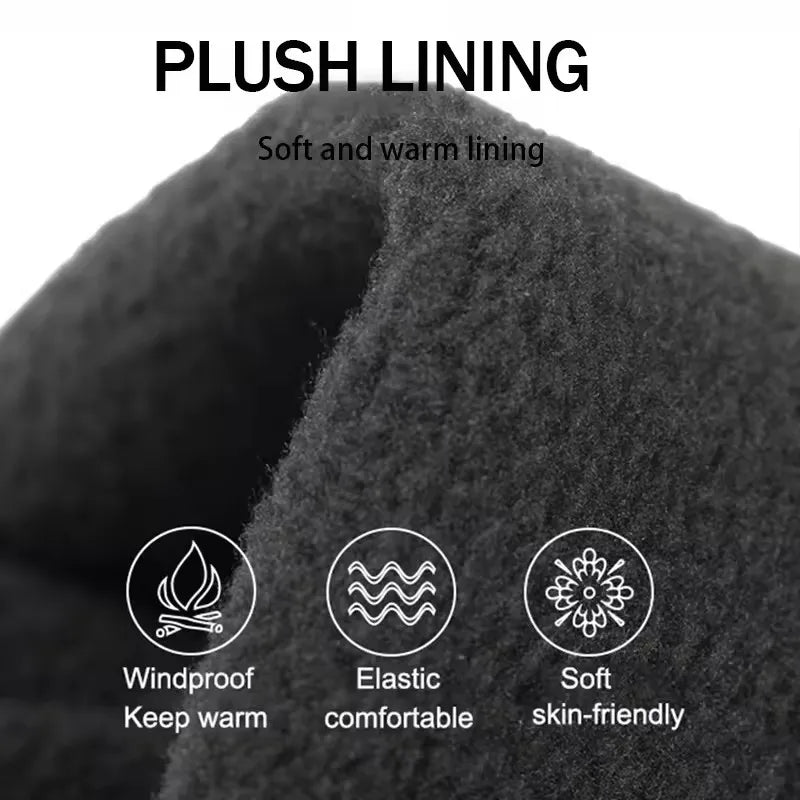 Gants Hiver Tactiles Unisexe – Cyclisme & Sports, Polaire Chaud, Écran Tactile