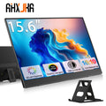 Écran Portable AHXJKA 15,6" IPS FHD – HDR10 | AMD FreeSync | 60Hz | USB-C & HDMI | Haut-Parleurs | Noir