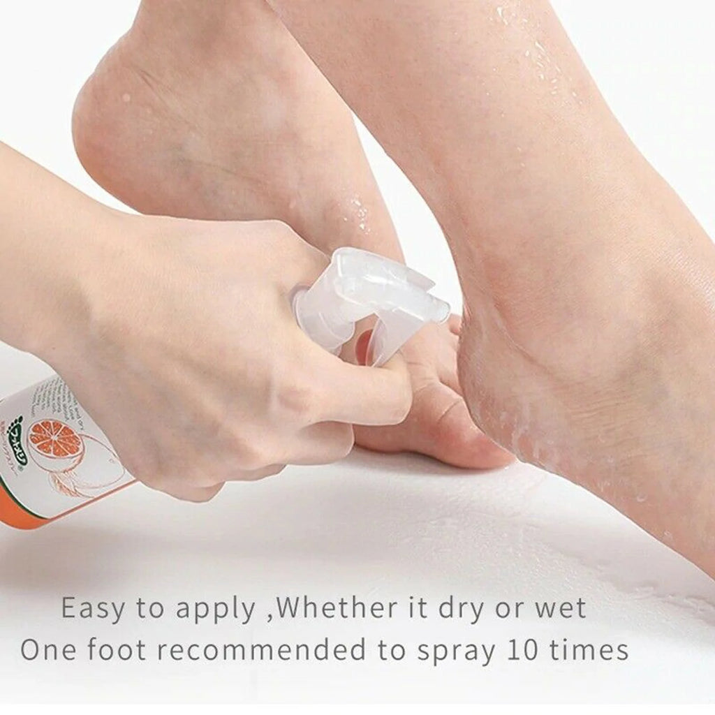 Spray Exfoliant Pied 110ml – Gommage & Élimination des Peaux Mortes