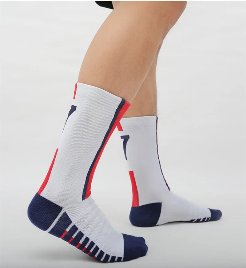 Chaussettes de Football Unisexe – Respirantes, Antidérapantes, Séchage Rapide | Enfant & Adulte