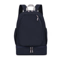 Outdoor Fitness Gym Backpack Badminton Tennis Rackets Training Bag Dry Wet Shoes Pocket Yoga Bag Large Student Storage Schoolbag