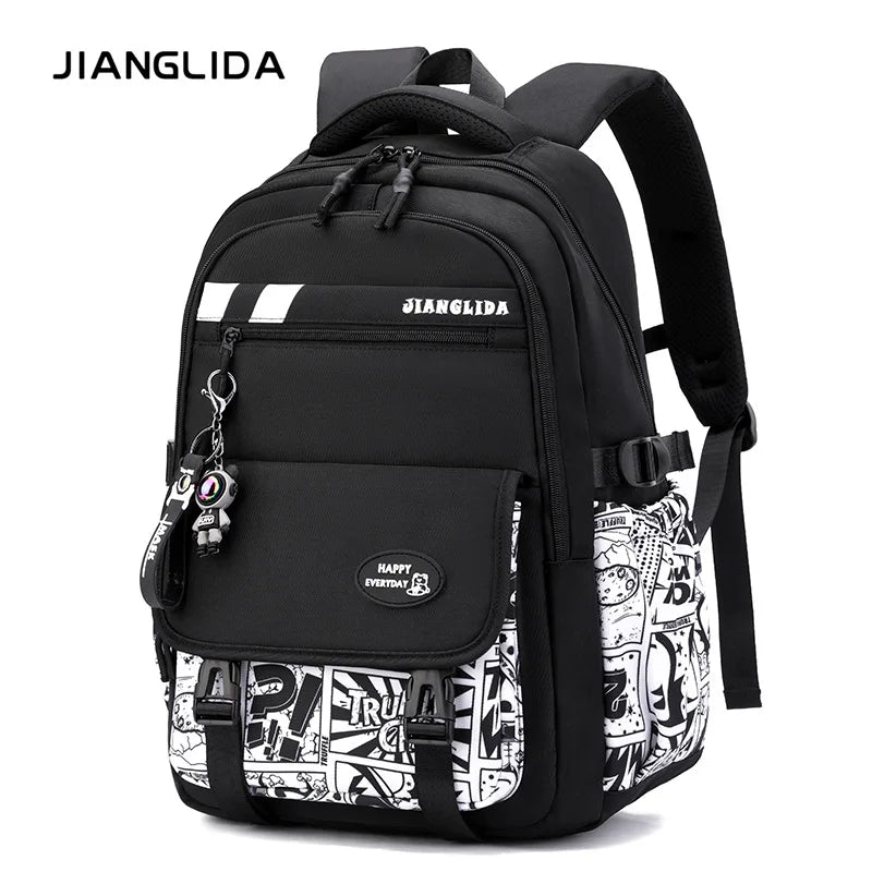 NEW Children School Bags Teenage Boys Kids Backpack Middle High School Students School Backpacks Outdoor Travel Book Bag Mochila