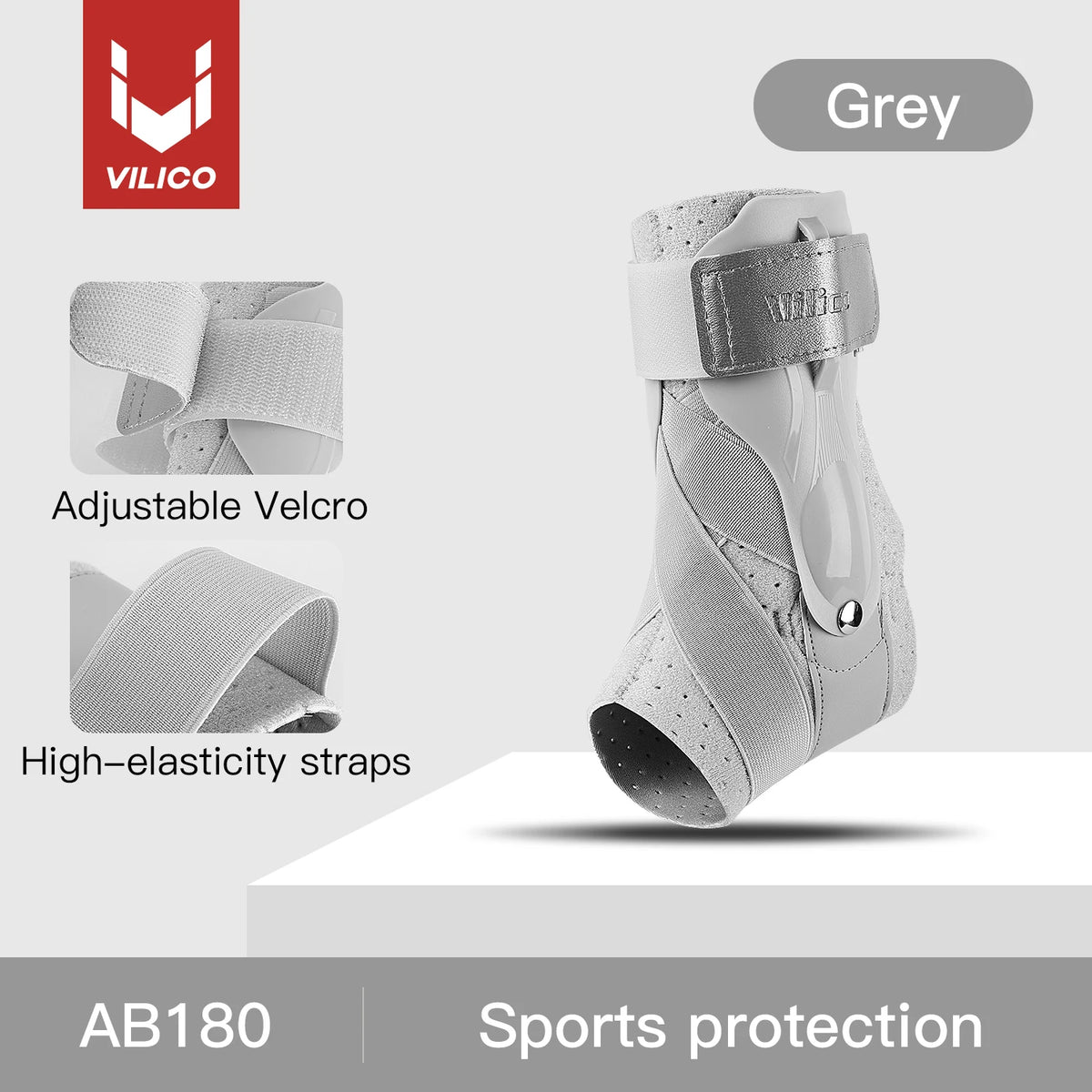 Adjustable Ankle Brace Support Unisex Comfort Ankle Stabilizer For Sprain Prevention Sports Injury Recovery