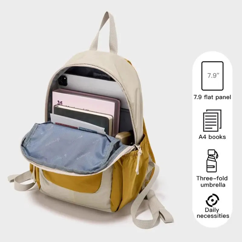 Fouvor 2026 New Women's Outdoor Backpack Lightweight Small Backpack Waterproof Travel Bag Casual Daypack Female 3068-06 3068-16