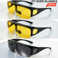 Lunettes de Soleil Polarisées Flip-Up Sur Lunettes de Vue – UV400