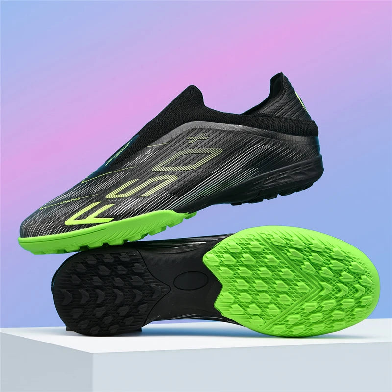 Chaussures de Football qztzx T29 – Crampons FG/TF, Légères & Respirantes, Homme/Mixte