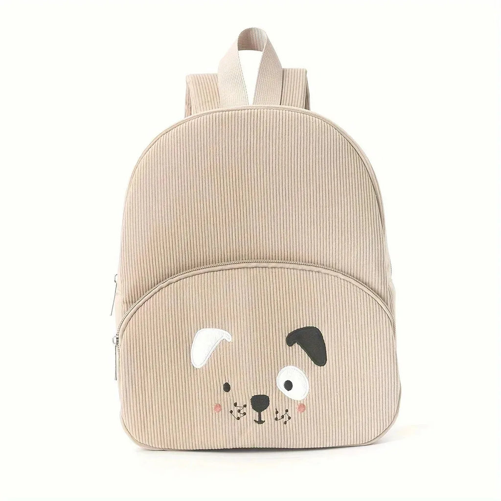 Sac à Dos Enfant Personnalisé – Broderie Prénom | Nylon Cartoon Ours & Renard
