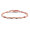 Bracelet Tennis Femme en Argent 925 – Moissanite D VVS1 Certifié GRA, Bijou Fin Élégant