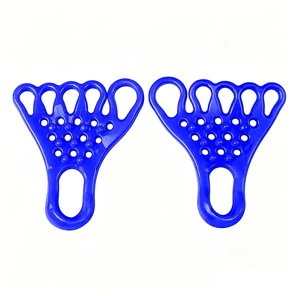 A Pair of Pinched Toe Trainers Thumb Valgus Orthotics Arch Yoga Foot Muscle Relaxation Foot Massage Stretching Strap