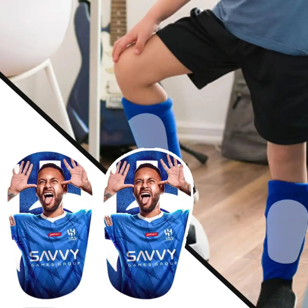 Paire de Mini Protège-tibias Football – Équipement de Protection & Collection Fans