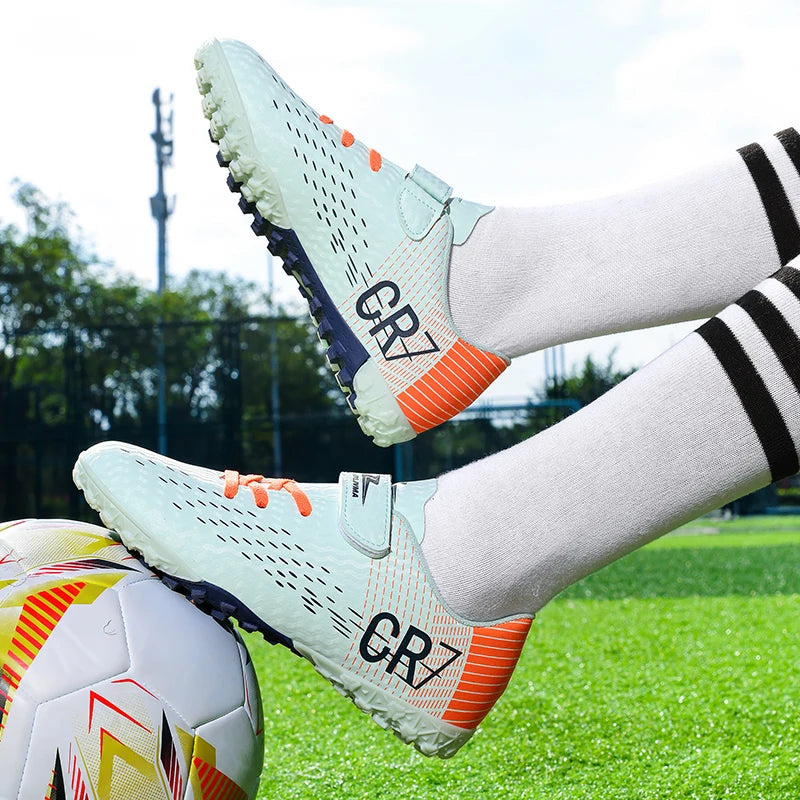 Chaussures de Football Enfant & Adulte – Crampons Légers Multi-Surfaces