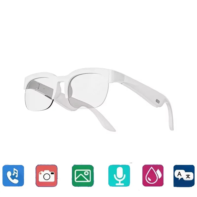 Lenovo  Smart Glasses 2026 New AI Translation Bluetooth Conversation Recording Listening To Music Men Women Smart Sunglasses