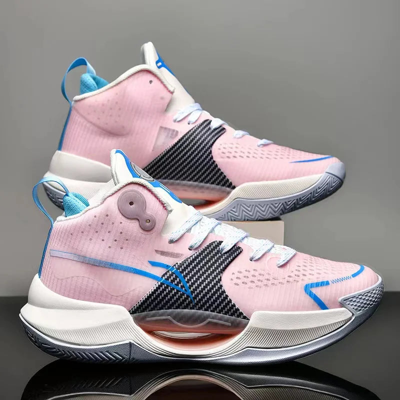 Chaussures de Basketball Lumineuses Homme Femme – Étoiles Fashion, Légères & Respirantes