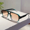 Lunettes de Soleil Vintage Double Pont Carrées UV400 – Femme & Homme