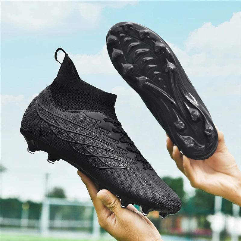 Chaussures de Football Professionnelles PHERON – Crampons Terrain Dur, Légères & Respirantes