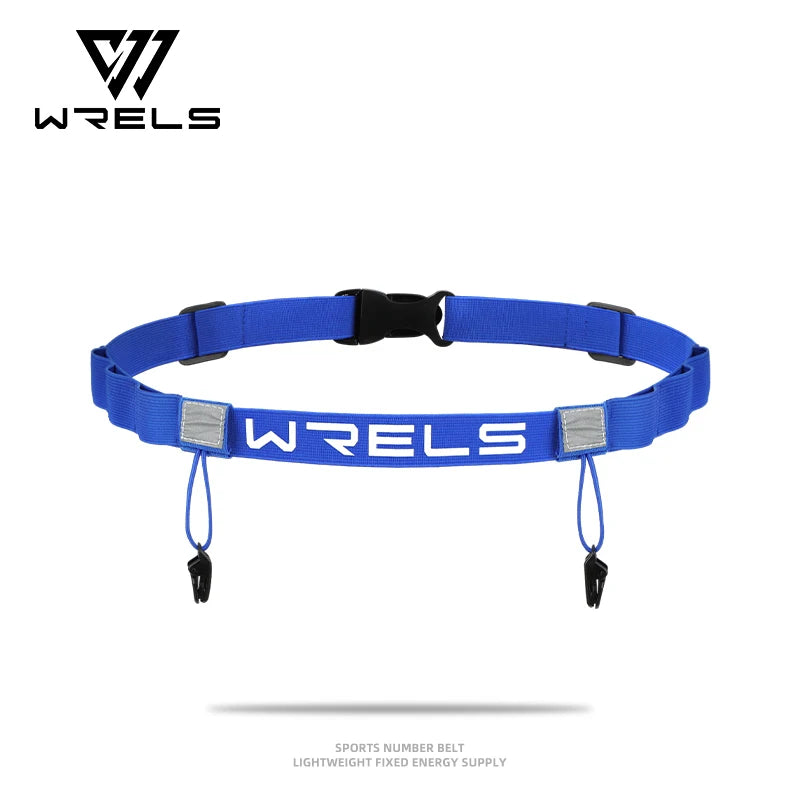 Ceinture Porte-Dossard Triathlon & Marathon WRELS – Unisexe, Réglable