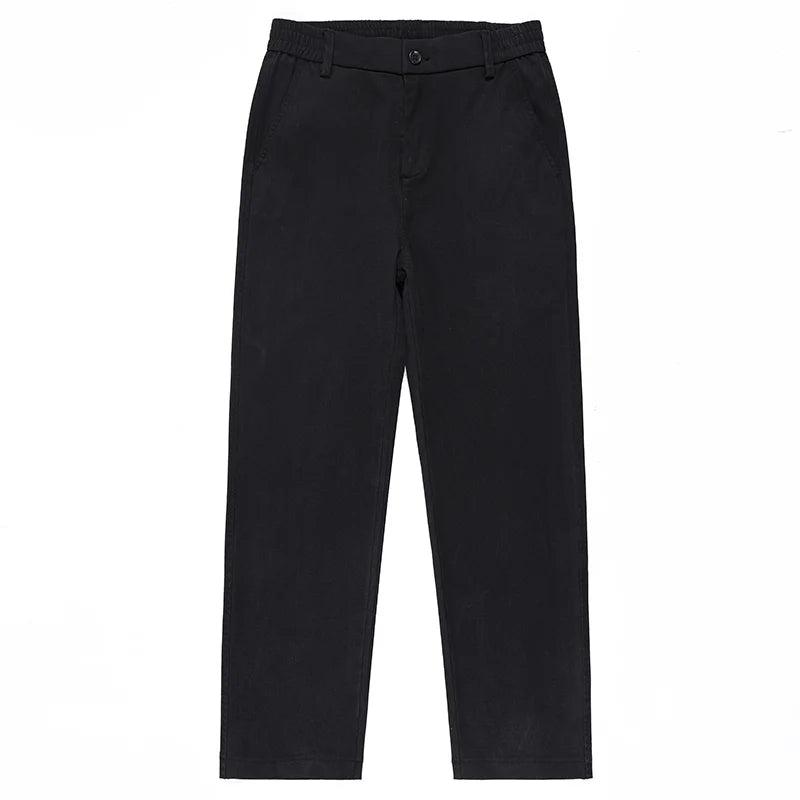 Jean Homme Loose Fit Jambe Large – Taille Élastique Tencel Casual
