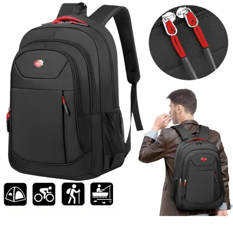 20L Waterproof Backpack Adjustable Shoulder Straps Multi-Purpose Storage Bag for School Work Travel Business Trip