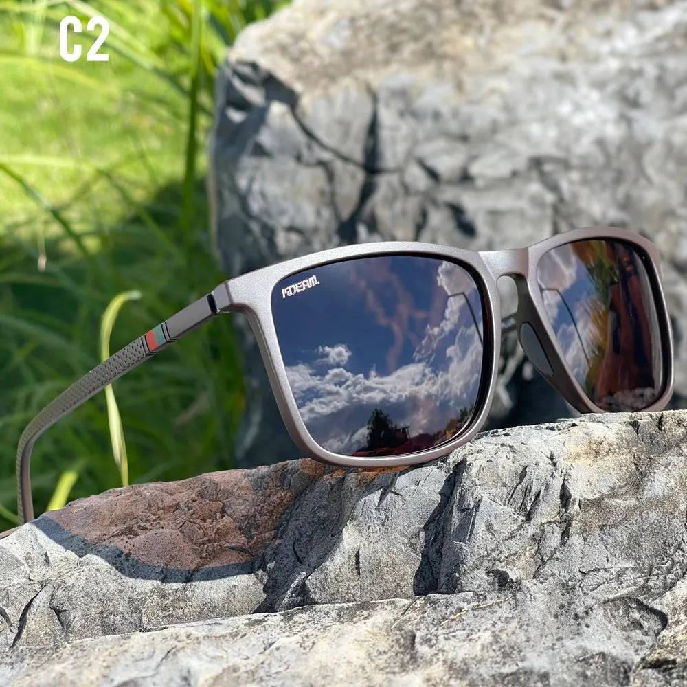 Lunettes de Soleil KDEAM XL Polarisées Photochromiques – Grande Monture Homme