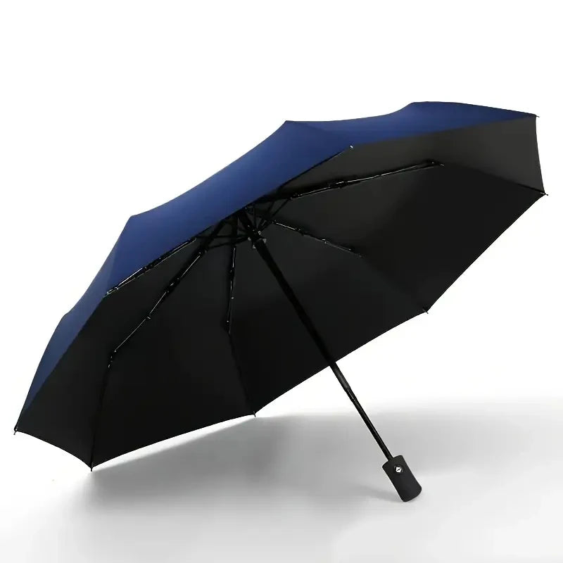 Parapluie pliant semi-automatique à 8 baleines – Unisexe
