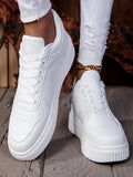 MAEDEF Baskets Unisexes – Chaussures Casual Légères à Lacets, Semelle Vulcanisée Antidérapante