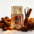Lattafa Khamrah 100ml Eau De Parfum - Rich Sweet Oriental Scent with Vanilla, Cinnamon & Tonka, Perfect for Daily & Evening Wear, Long Lasting Unisex Fragrance