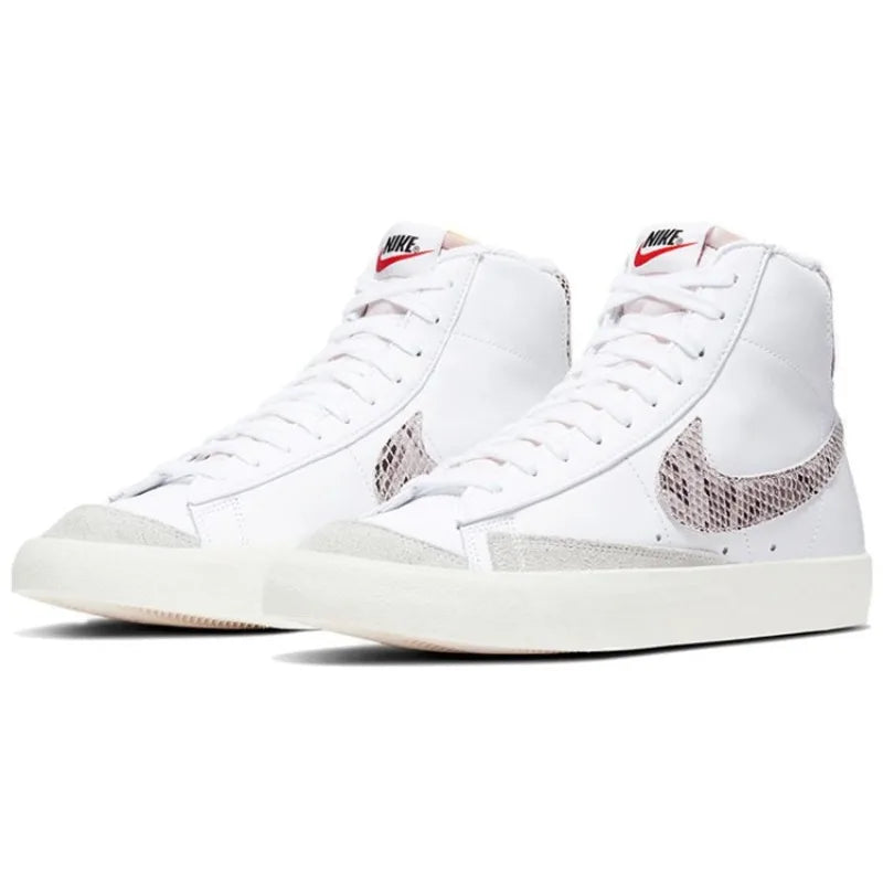 Nike Blazer Mid '77 Vintage – Cuir Serpent Blanc/Marron CI1176-101
