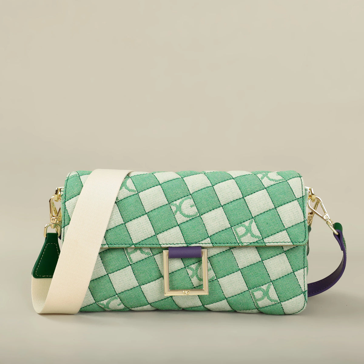 Sac Bandoulière Femme PG Patsy Garis 2026 – Style Cowboy Latin, Coton, Toutes Saisons, 12 Coloris