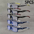 Unisex Retro Reading Glasses – Pack of 5 (Model 403)