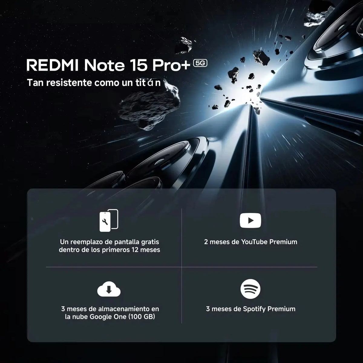 Xiaomi Redmi Note 15 Pro Plus 5G Global Version Snapdragon® 7s Gen 4 NFC 6.83" 1.5K AMOLED 200MP main camera 6500mAh 100W 120Hz