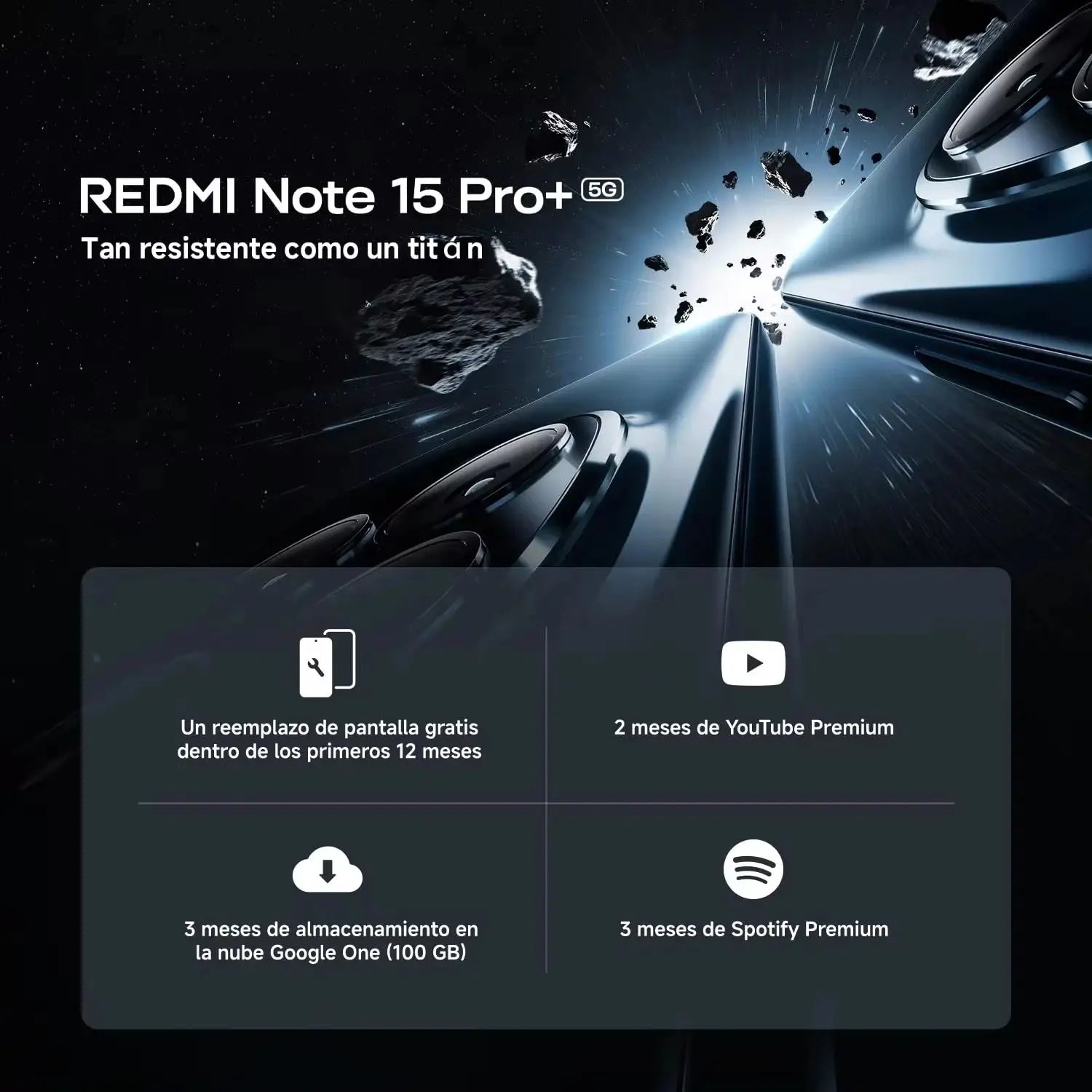 Xiaomi Redmi Note 15 Pro Plus 5G – Version Globale | Snapdragon 7s Gen 4 | Écran 6,83" AMOLED 1,5K | Caméra 200MP | Batterie 6500mAh | Charge 100W