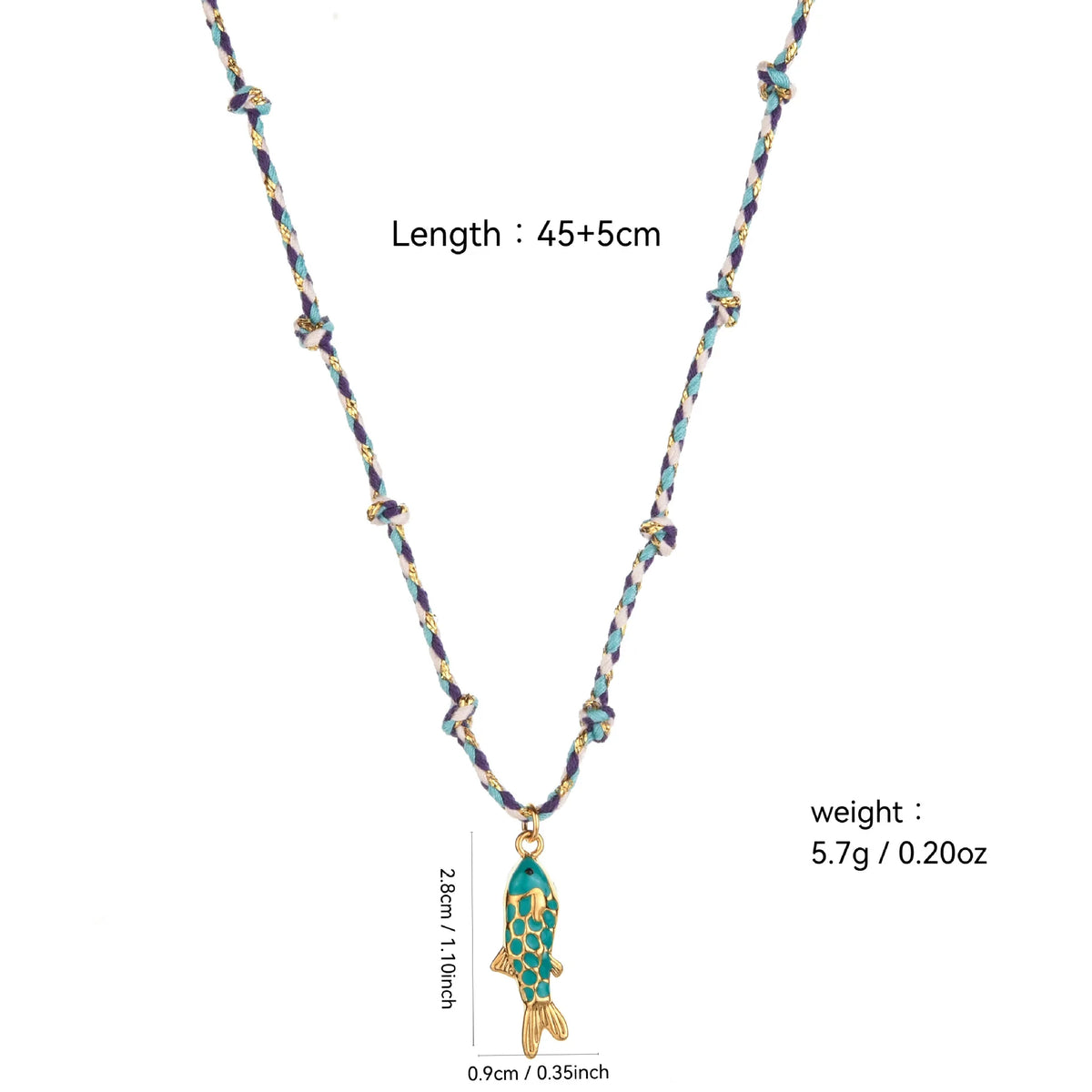 Collier Pendentif Initiale & Lettre – Corde Colorée Ajustable, Cadeau Fête des Mères