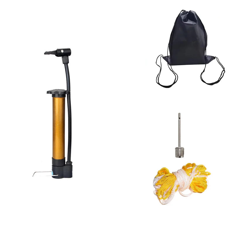 Ballon de Football Professionnel Taille 5 – Couture Thermique, PU Imperméable + Kit Complet d'Accessoires
