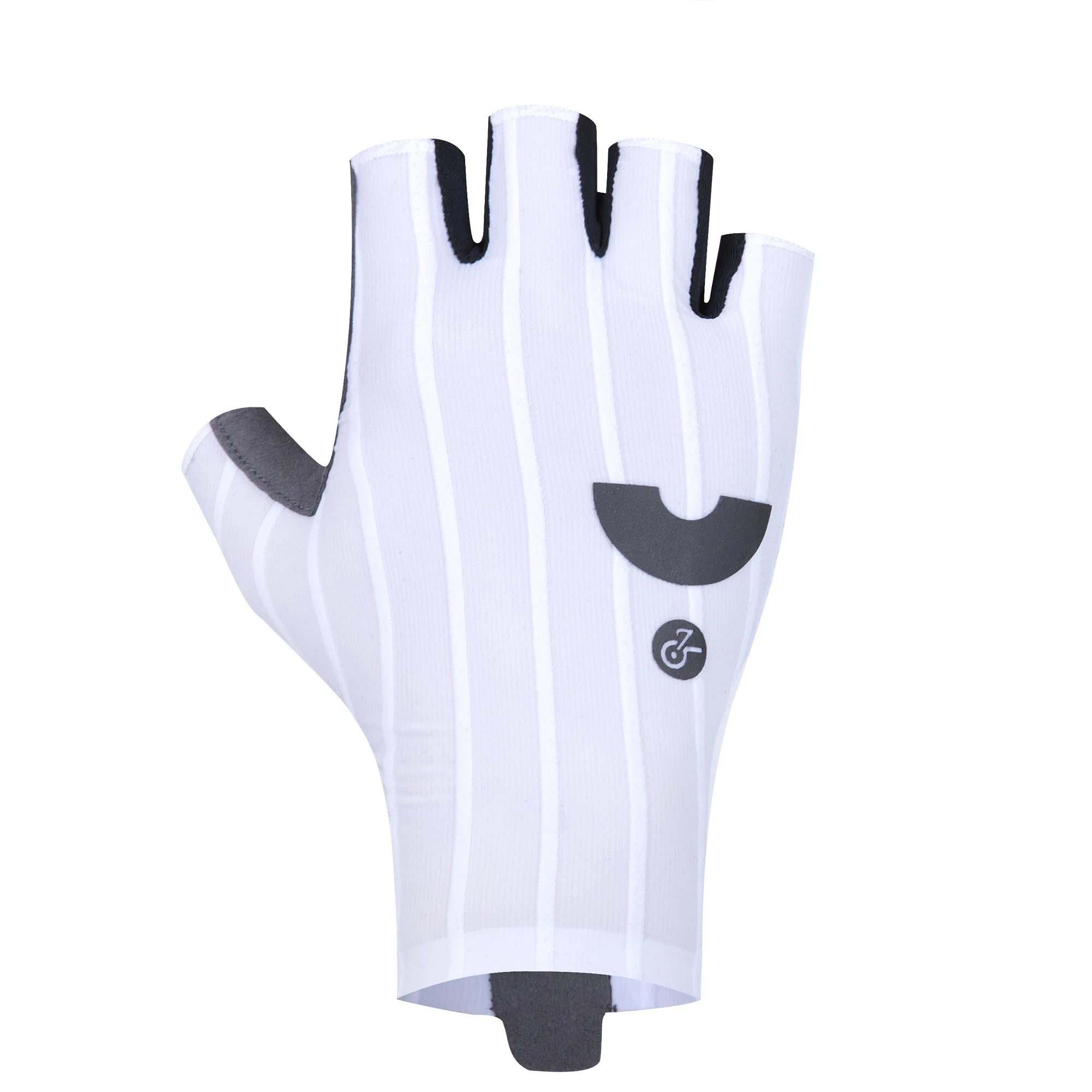 Gants de Cyclisme d'Été YKYWBIKE – Mi-Doigts, Tissu Aérodynamique Rayé, Anti-Chocs, Route & VTT