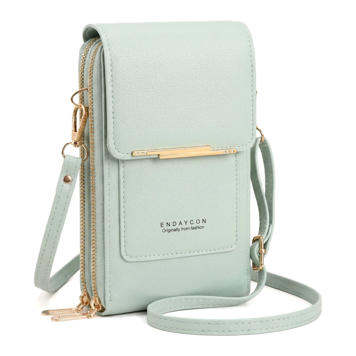 Sac Téléphone Bandoulière Anti-RFID Pomelo Best – Cuir PU, Écran Tactile, 4 Coloris