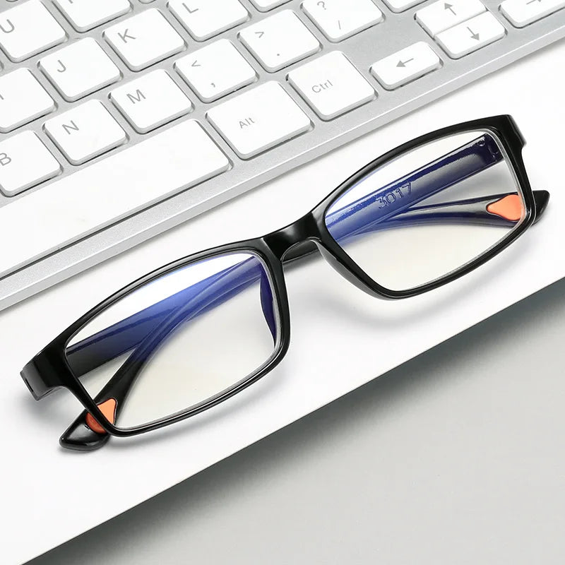 Pack of 8 MOYOKA reading glasses - Unisex, lightweight plastic frame