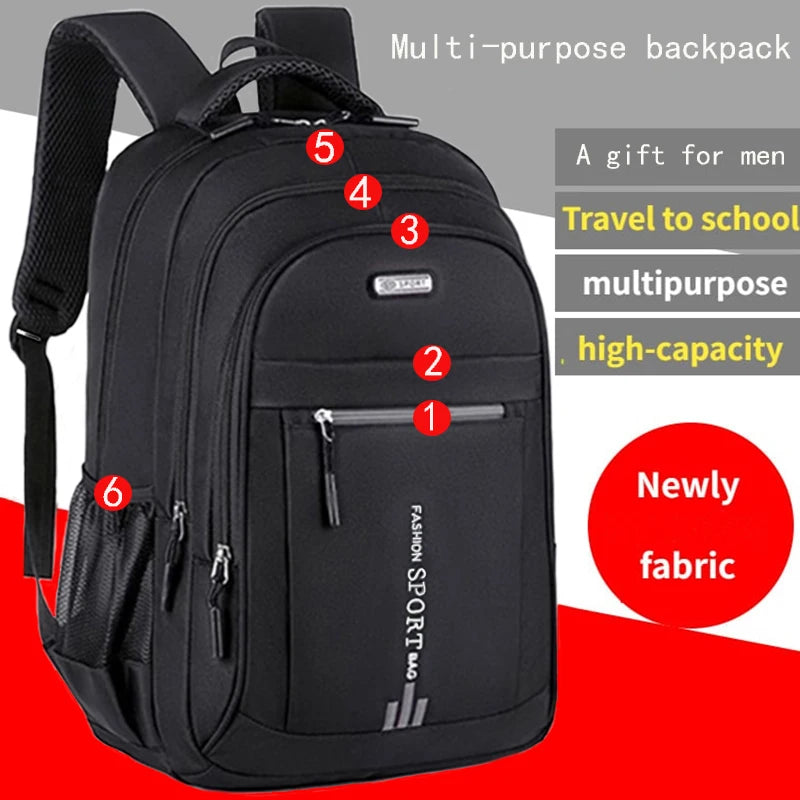 Sac à Dos Grande Capacité Unisexe – Voyage, Business & Loisirs | Multi-Compartiments