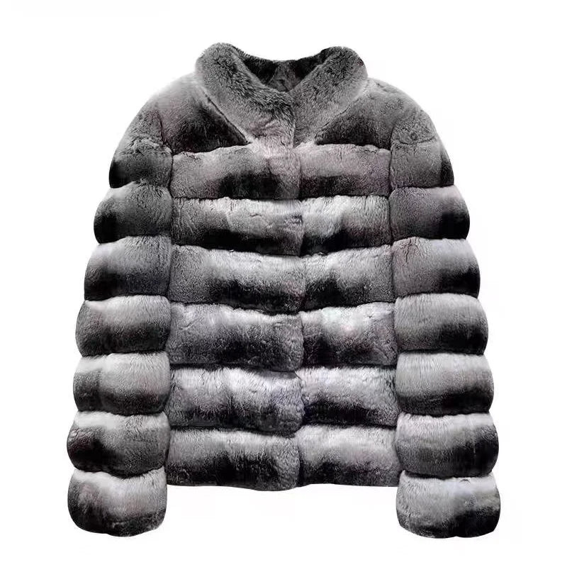 2026 The New Selling Faux Chinchilla Hair Short Coat Women A Variety Of Styles Optional Splicing Faux Totoro Fur Coat