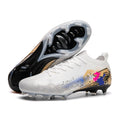 New Men Football Boots Soccer Cleats FG Non-Slip Training Shoes Soccer Shoes Long Spikes Match Ultralight Outdoor Drop Shipping