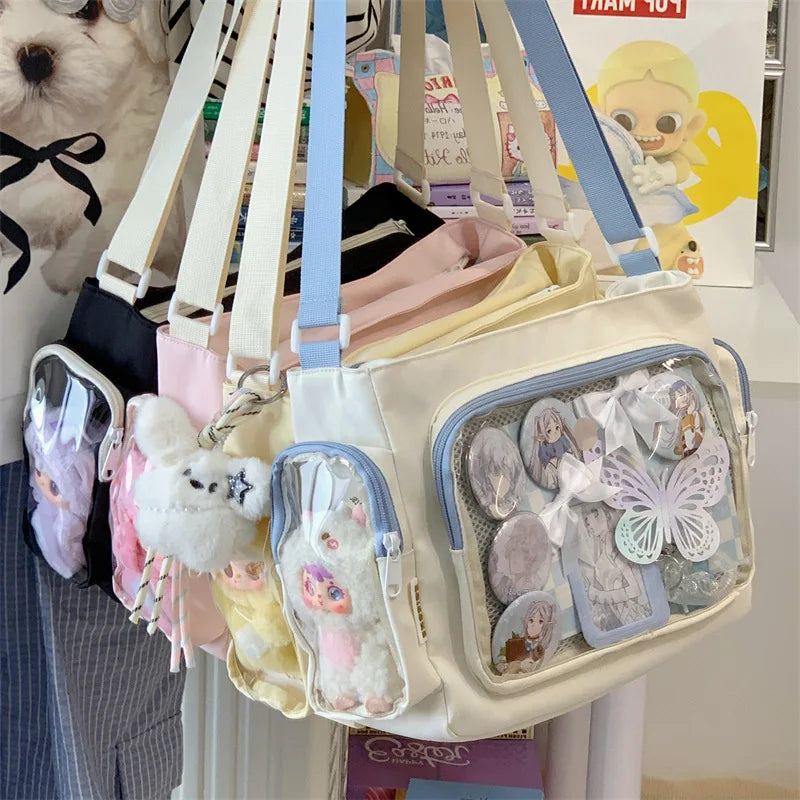 Sac Transparent Tendance Grande Capacité – Ita Bag Style École & Quotidien