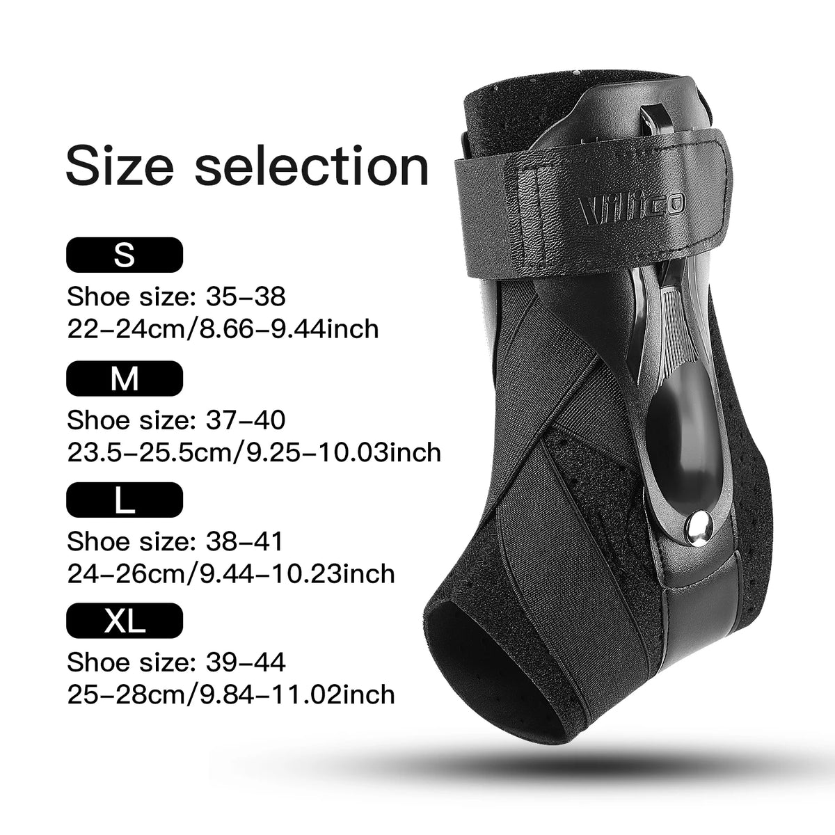 Adjustable Ankle Brace Support Unisex Comfort Ankle Stabilizer For Sprain Prevention Sports Injury Recovery